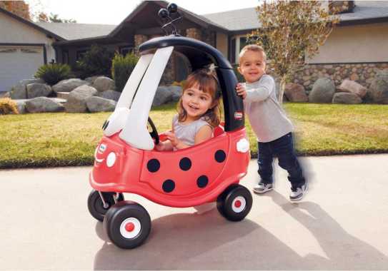Mobil mobilan Little Tikes Cozy Coupe Ladybird Ladybug Mainan Mobil Mobilan Anak Dus Bawaan OEM Lady