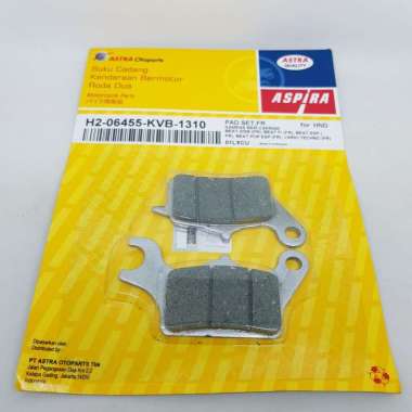 Kampas Rem Depan Cakram Beat Karbu Scoopy Karbu Spacy Aspira (KVB)