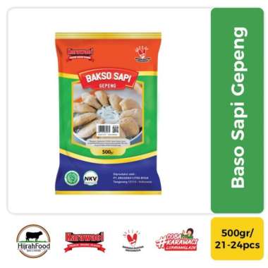 Bakso Sapi Gepeng/Pipih - Baso Karawaci | Beef Flattened Meatballs