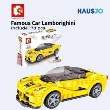 Sembo Building Block Famous Car Collection (607009-607012) 607010