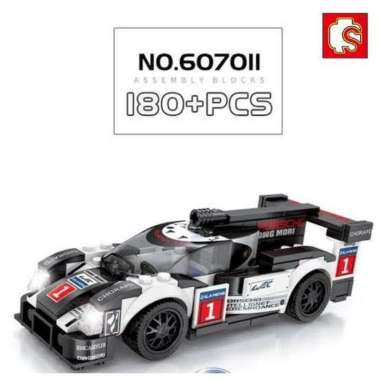 Sembo Building Block Famous Car Collection (607009-607012) 607011