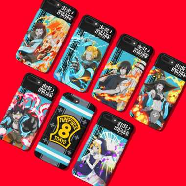 Fire Force Enen no Shouboutai Collection Anime Phone Case softcase shinra
