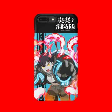 Fire Force Enen no Shouboutai Collection Anime Phone Case glasscase tamaki