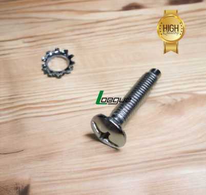 Baut Mur Pulsator Kipas Baling Mesin Cuci Twintub Top Loading SHARP LG SANKEN
