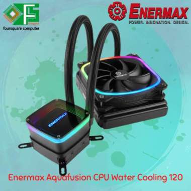 AIO Watercooling Enermax Aquafusion 120 mm A RGB | Liquid Cooler 120mm