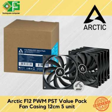 Arctic F12 PWM PST Value Pack 5 Fan 12 cm | Fan Casing | Fan Case