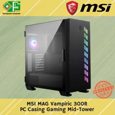 MSI MAG Vampiric 300R | PC Casing Gaming | Casing Komputer | CPU Case