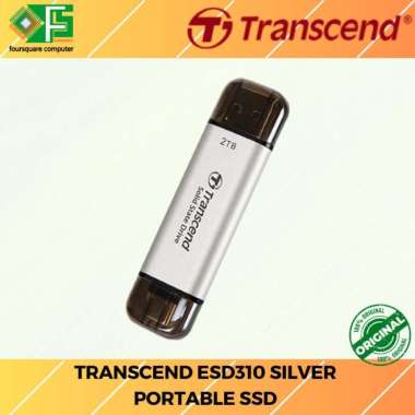 Transcend ESD310 Portable SSD Silver | SSD External 2TB