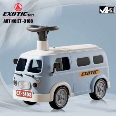 SIYA ✨FREE BUBBLEWRAP SEPEDA ANAK BALANCE BIKE 3IN1 CAR ET 3108 Biru