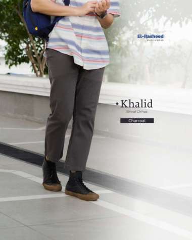 SIRWAL CHINOS KHALID PANTS L CHARCOAL