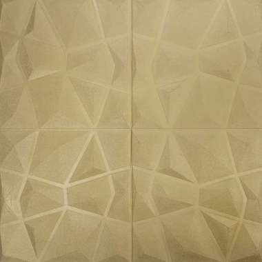 3D Foam Diamond Permata Batik 70x70 cm Tebal 6 mm Wallfoam 70x70 cm (6 mm) Gold
