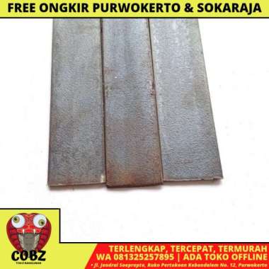 1 1/2 IN x 3 M / NM Plat Strip Besi Batang