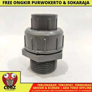 1 INCH X 1/2 INCH / UNION WATERMUR DRAT LUAR WATER MUR WATERMOOR UNION
