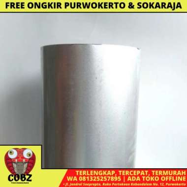 0.25 MM x 120 CM / NM Seng Talang Air Plat Atap Gerobak Galvalum Meter