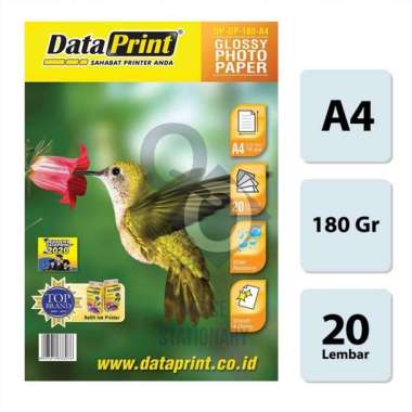 Dataprint glossy photo paper 180 / Kertas Data Print Glossy paper