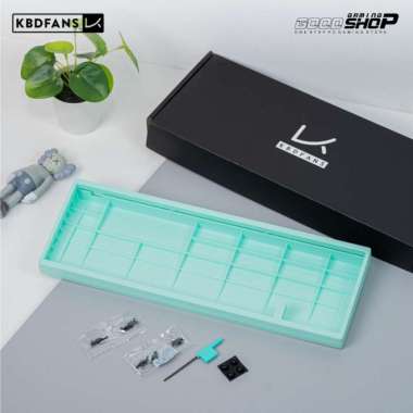 KBDFANS KBD67 Lite R4 ABS Plastic Case - Mechanical Keyboard DIY Kit Plae Turquoise