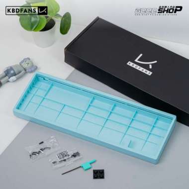 KBDFANS KBD67 Lite R4 ABS Plastic Case - Mechanical Keyboard DIY Kit Powder Blue