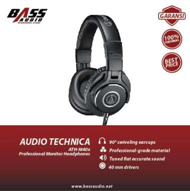 Promo Audio Technica ATH M40x ATH M40x Professional Monitoring