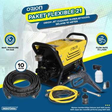 Paket Flexible 21 - Orion Superjet100SQ - Selang 10 Meter