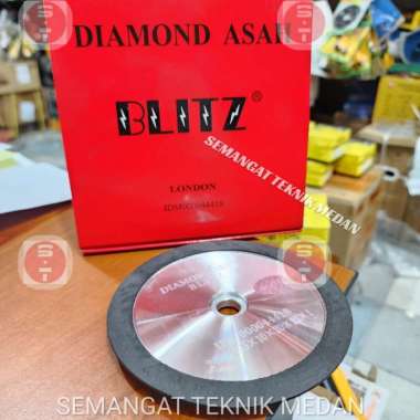 DIAMOND ASAH BATU POLES MATA TCT 5" #240 2sisi 3 Sisi 5 Inch BLITZ