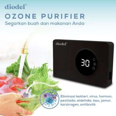 DIODEL OZONE PURIFIER / OZONE STERILIZER / OZONE GENERATOR Hitam