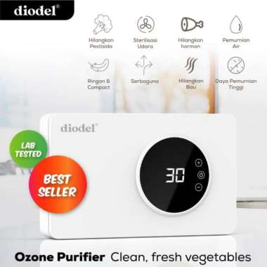 DIODEL OZONE PURIFIER / OZONE STERILIZER / OZONE GENERATOR Putih