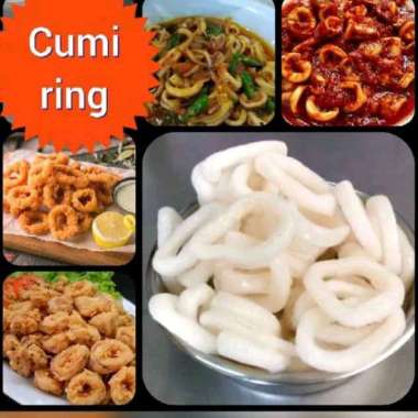 Cumi ring dan Cumi Tube cumi ring 1kg