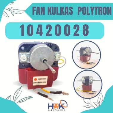 FAN KULKAS POLYTRON 10420028 ORIGINAL ASP DINAMO KULKAS POLYTRON