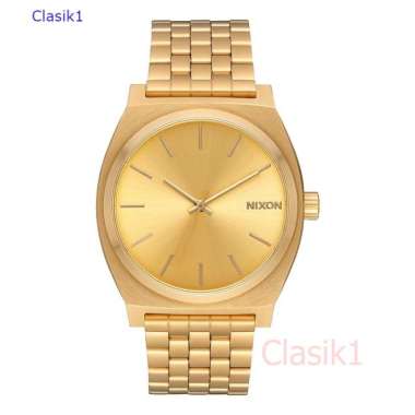 Original 100%!! NIXON A045511 TIME TELLER ALL GOLD Jam Tangan Unisex Garansi Resmi 2 Tahun