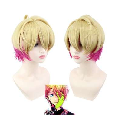 Verish LOL-95 wig aqua aquamarine hoshino oshi no ko cosplay rambut karakter anime