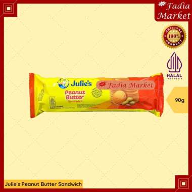 Julies Julie's Peanut Butter Biscuit Kacang 90g