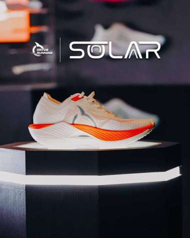 ortuseight solar off white otrange sepatu running original ortuseight 41