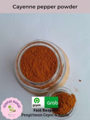 Cayenne Pepper Powder 1kg / Cabe Bubuk Super Pedas / Cabe Rawit Bubuk
