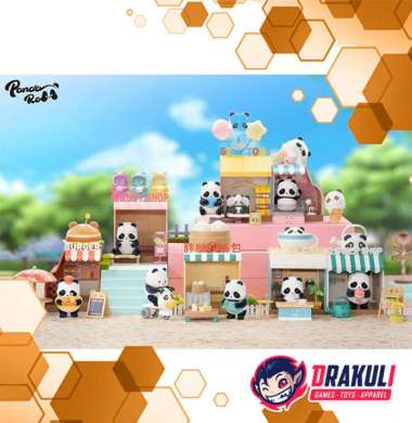 Toys 52TOYS Pandaroll Shopping Street Series Figure Blind Box