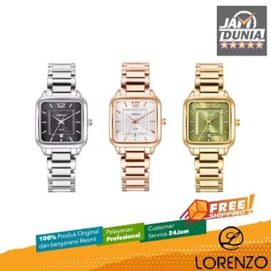JAM TANGAN LORENZO 7101L1 JAM LORENZO 7101 L1 JAM LORENZO ORIGINAL JAM TANGAN ANALOG JAM TANGAN WANI