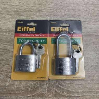 Gembok Stainless Eiffel Pendek 30mm