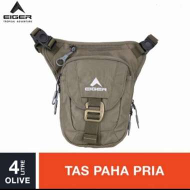 Tas Paha Eiger Militant Legpack 4L Tas Selempang Tas Selendang Hitam olive
