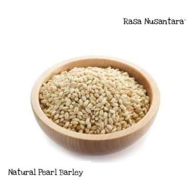 Organik Natural Pearl Barley 250 gram ( biji jali jali ) Barley