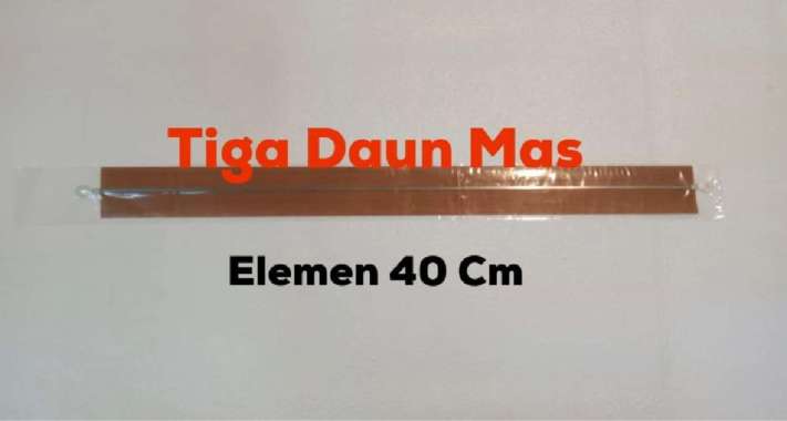 Elemen dan kain press plastik / hand sealer / impulse sealer 40 cm