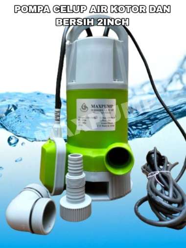 Pompa Kolam Ikan Celup Air Submersible Murah Pompa Celup Air Kotor & Bersih Submersible pump 2" Kola