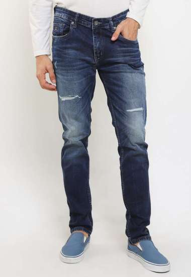 X8 Arden Jeans - slim fit jeans pria 33 DENIM