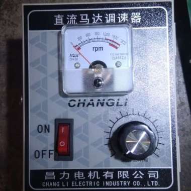 Speed Control Motor DC Chang-Li Multicolor
