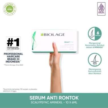 Matrix Biolage ScalpSync Aminexil Serum Rambut Rontok 6ml x 10