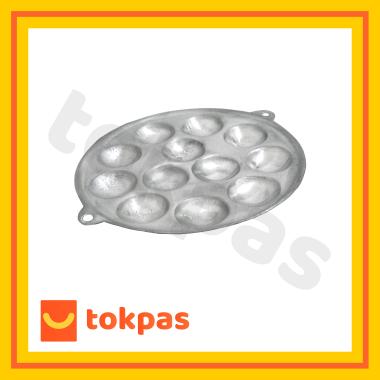 Cetakan Martabak Telur Puyuh Lubang 12 Baklor Kue Lumpur