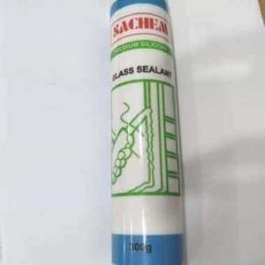 Sealant GRH kecut / sealant kaca Black/White/Transparan