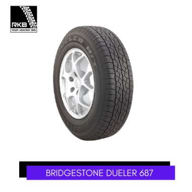 Ban mobil Suzuki Toyota - Bridgestone D687 HT ukuran 235/60 R16