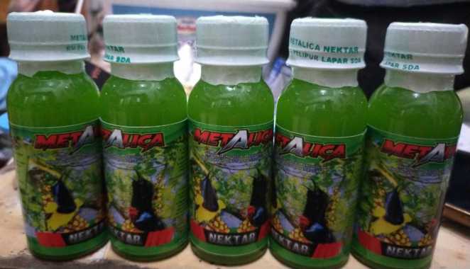 METALICA NEKTAR 100ML PAKAN TANPA KROTO UNTUK KOLIBRI SUNBIRD KONIN CUCAK IJO CUCAK JENGGOT DAN BURU