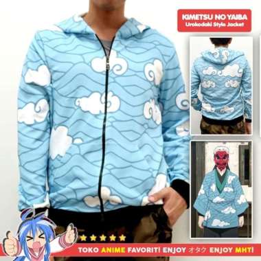 Jaket Anime Kimetsu no Yaiba - Urokodaki Style - Demon Slayer XXL