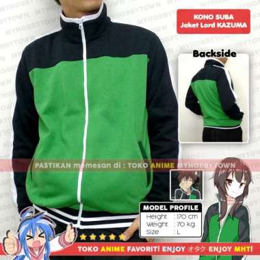 Jaket Anime Konosuba Cosplay Lord Kazuma Satou XL