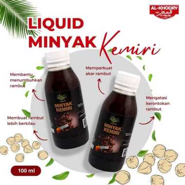 Minyak Kemiri Liquid Haigro Al Khodry